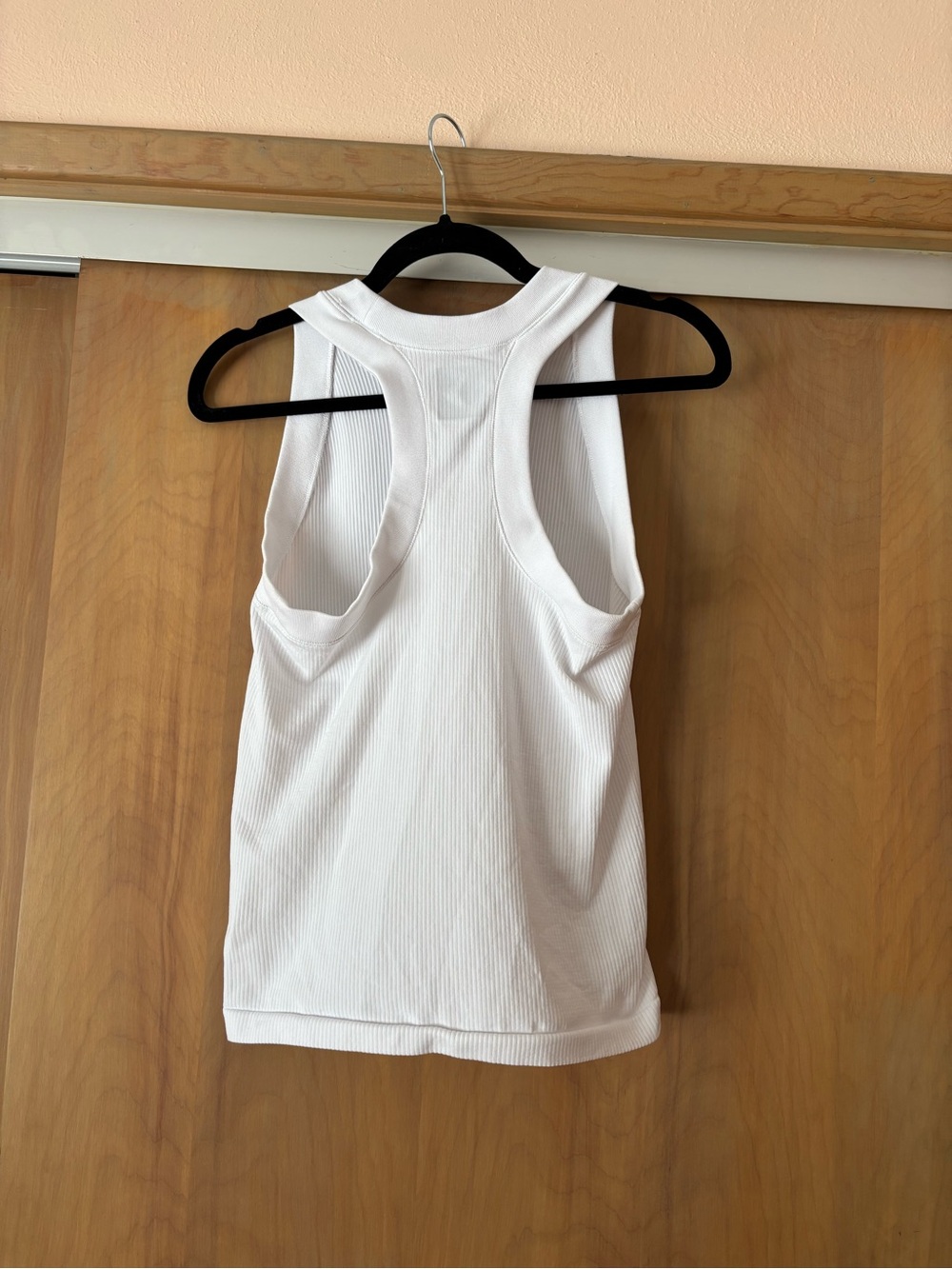 Athleta White Ribbed tank - Picture 3 of 5
